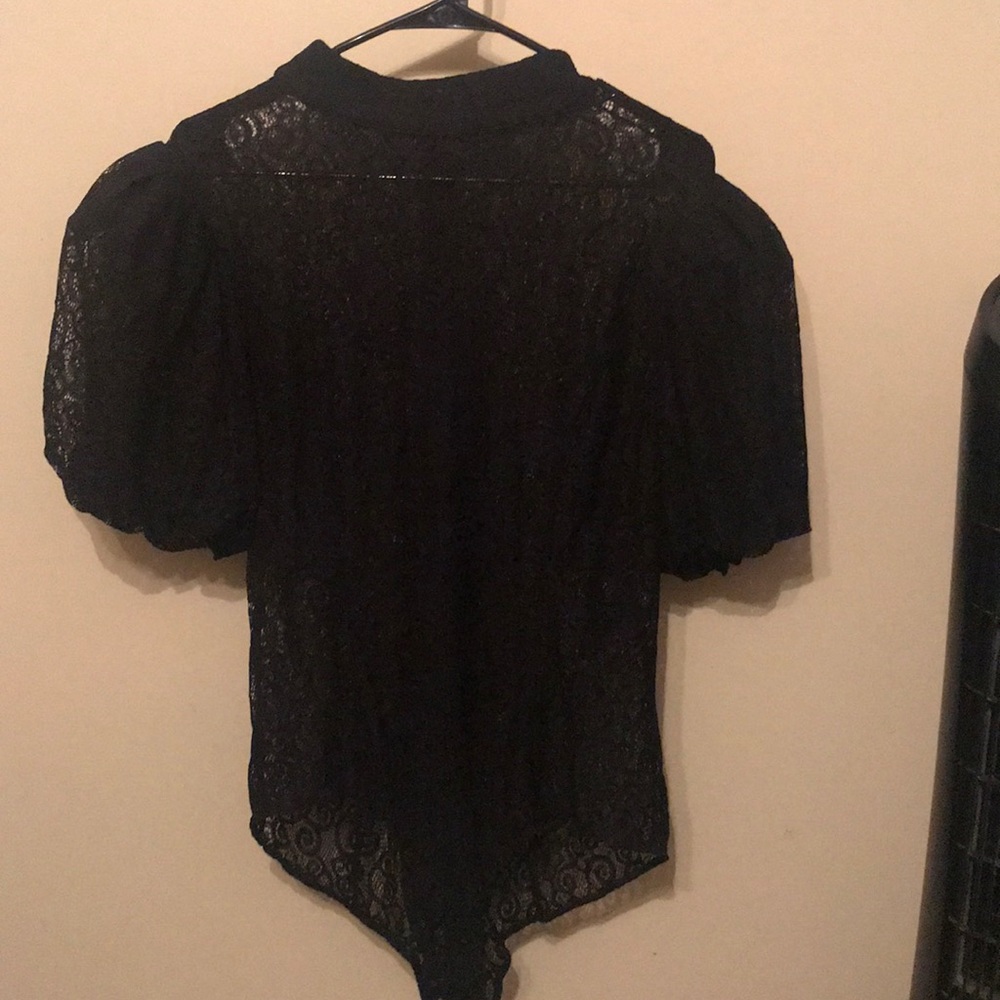 Black Lace Bodysuit